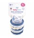 Baby Nova - Set inele multifunctionale, 8 buc, 0luni+