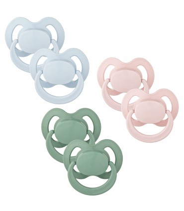 Baby Nova - Set suzete latex, ortodontice, 18luni+