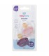 Baby Nova - Suzete latex, rotunde, 0-24 luni