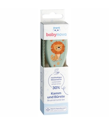 Baby Nova - Set pieptene și perie