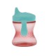 Nuby - Cana evolutiva cu mustiuc tare si manere, 210 ml, 9luni+