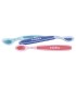 Nuby - Set 3 lingurite termosensibile ”hot Safe” ,3luni+
