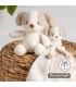 Nattou - BABY Jucarie plus Teddy catelus, 24cm