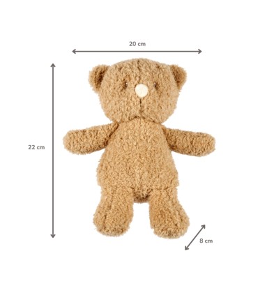 Nattou - BABY Jucarie plus Teddy ursulet, 24cm