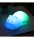 Nattou - Lampă de veghe din silicon, Hipopotam