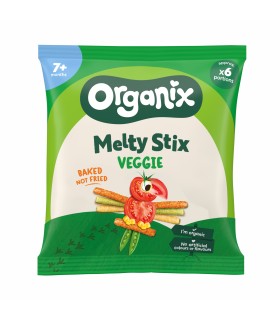 ORGANIX - STICKSURI ECOLOGICE (BIO) DIN PORUMB CU LEGUME, 15G, 7luni+