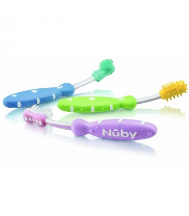 Nuby Set 3 periute de dinti