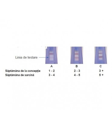 Viola-Test de sarcina cu determinarea saptamanii