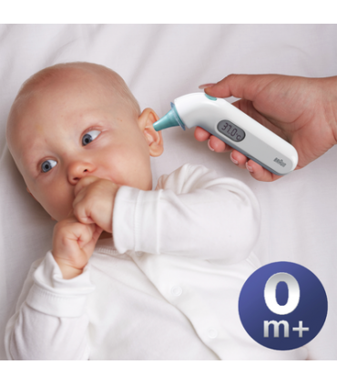 Braun - ThermoScan®3 - Termometru auricular, model IRT3030, Taxa verde inclusa in pret 0.15 lei/buc