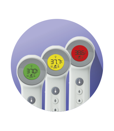 Braun - No Touch + Touch - Termometru non contact cu Age precision, model BNT400 - Taxa verde inclusa in pret 0.15 lei/buc