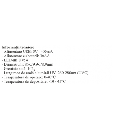 NUBY  - STERILIZATOR PORTABIL UV PENTRU SUZETE