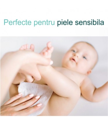 Baby Works Servetele textile uscate 100% biodegradabile - 100