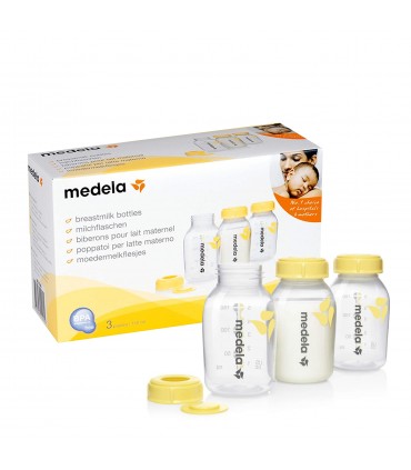 Medela Set 3 biberane,150ml (fara tetine)