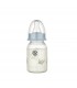 Baby Nova - BIBERON  PP FARA BPA, 120 ML, DECOR ANIMALUTE, TETINA ROTUNDA, SLOW