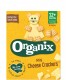 ORGANIX - BISCUITI ECOLOGICI MINI CHEESE CRACKERS (BIO) CU BRANZA, 4X20G, 12luni+