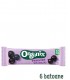 ORGANIX - BATOANE ECOLOGICE (BIO) DIN OVAZ INTEGRAL CU MERE SI COACAZE NEGRE 6X23G, 12luni+