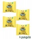 ORGANIX - FLAPJACK - CUBULETE ECOLOGICE (BIO) MOI DIN OVAZ INTEGRAL SI BANANE, 4X20G,  12luni+
