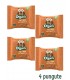 ORGANIX - FLAPJACK - CUBULETE ECOLOGICE (BIO) MOI DIN OVAZ INTEGRAL SI STAFIDE, 4X20G, 12luni+