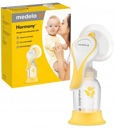 Medela -  Harmony™ Flex™ - Pompa manuala bifazica pentru san