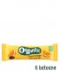 ORGANIX - BATOANE ECOLOGICE (BIO) ”CHOCO ORANGE” DIN OVAZ INTEGRAL CU CACAO  6X23G, 12luni+