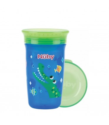 Nuby Wonder Cup 360 decorat, 300ml, 6luni+