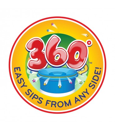 Nuby Wonder Cup 360 decorat, 300ml, 6luni+