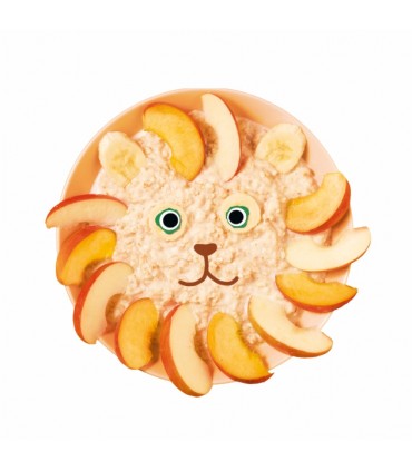 ORGANIX — MUSLI  ECOLOGIC (BIO) CU BANANA, PIERSICA SI MAR, 200G, 10+