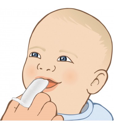 DENTISTAR DEGETAR TEXTIL PTR IGIENA ORALA A SUGARULUI, 0+