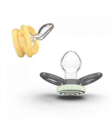 Suzete Dentistar Day & Night ,silicon, talie 3, 14luni+