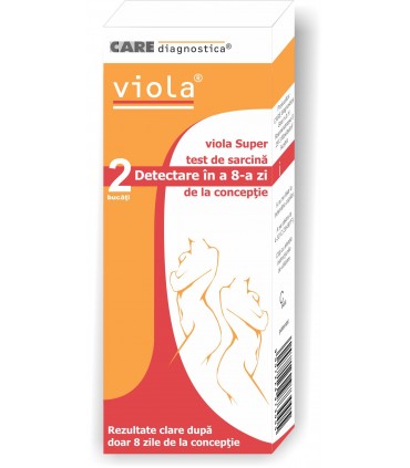 Viola-Super Test de sarcina din ziua 8-a 
