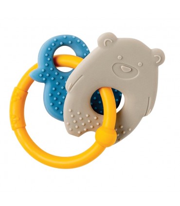 Inel din silicon pentru dentitie, urs si rata