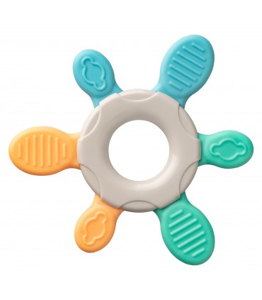 Baby Nova - Inel dentitie cu elemente din silicon, 3luni+