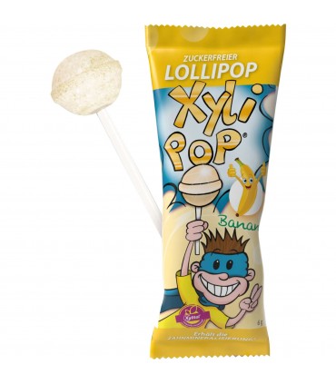 Miradent - Acadea Xylipop cu gust fructat de banane