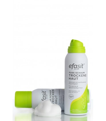 Efasit Spuma pentru picioare – piele uscata, 125ml