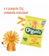 ORGANIX - STICKSURI ECOLOGICE (BIO)  DIN PORUMB CU MORCOVI, 4X15G, 10luni+