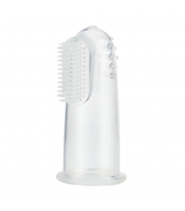 Nuby - Pasta de dinti 20g + degetar din silicon, 4luni+