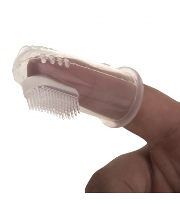 Nuby - Pasta de dinti 20g + degetar din silicon, 4luni+