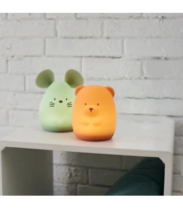 Lampa de veghe din silicon, soricel